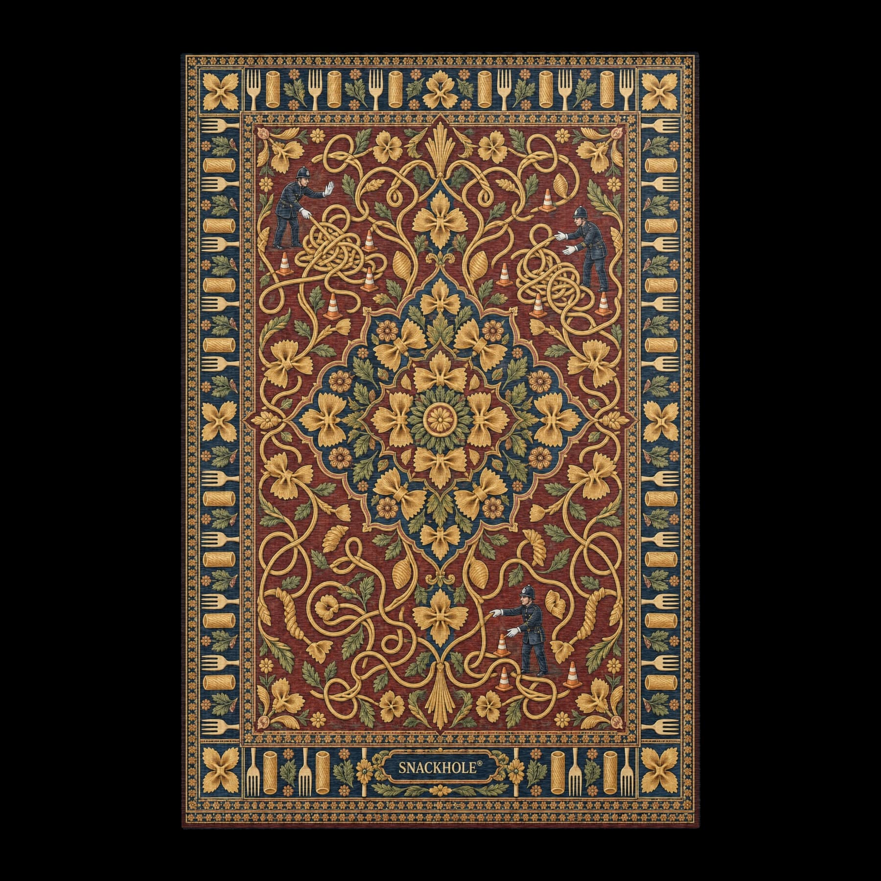Spaghetti Junction — Rug